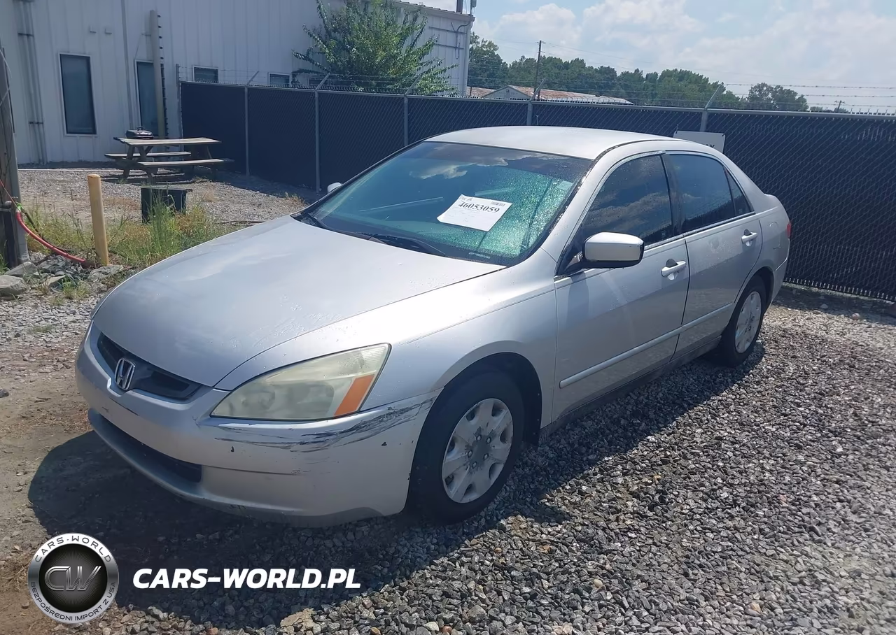 2003 Honda Accord 2.4 Lx VIN:1HGCM56333A044008 - 2
