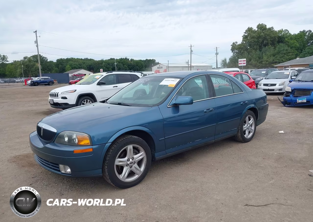 2002 Lincoln Ls V8 Auto VIN:1LNHM87A52Y640614 - 2