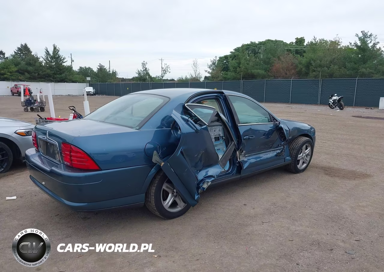 2002 Lincoln Ls V8 Auto VIN:1LNHM87A52Y640614 - 4