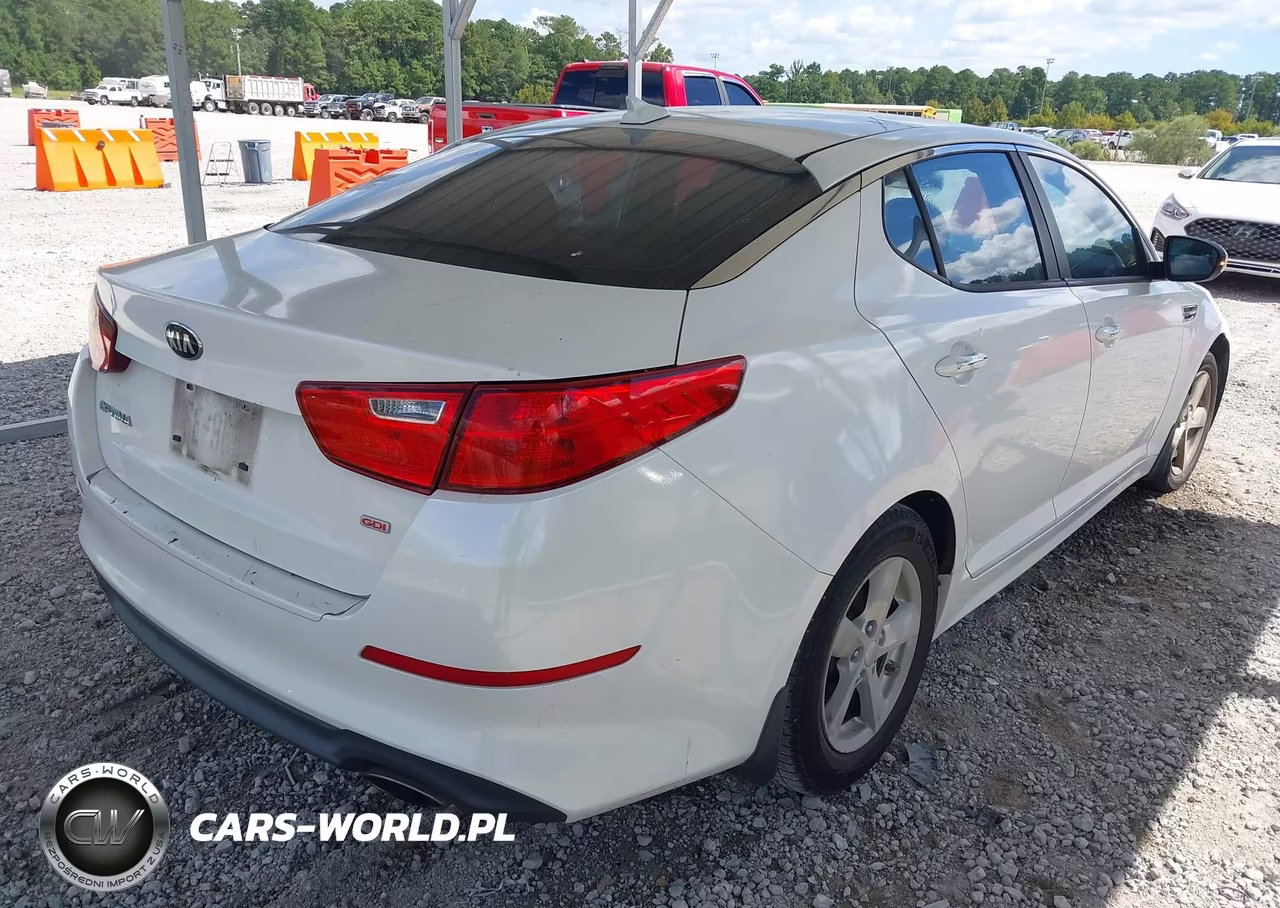 2015 Kia Optima Lx VIN:KNAGM4A77F5545871 - 4