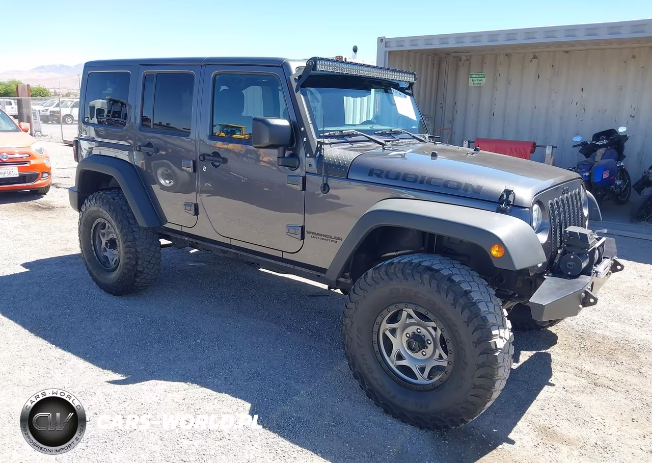 2017 Jeep Wrangler Unlimited Rubicon 4X4 VIN:1C4BJWFG8HL646376 - 1