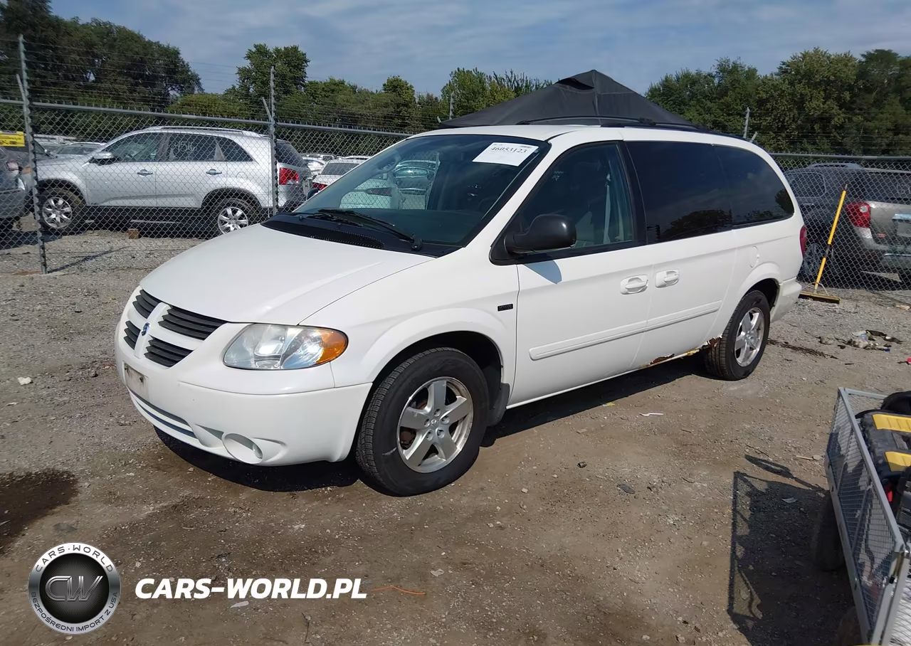 2007 Dodge Grand Caravan Sxt VIN:2D4GP44L17R270508 - 2