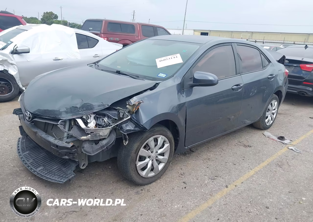 2014 Toyota Corolla Le VIN:5YFBURHE5EP105762 - 2