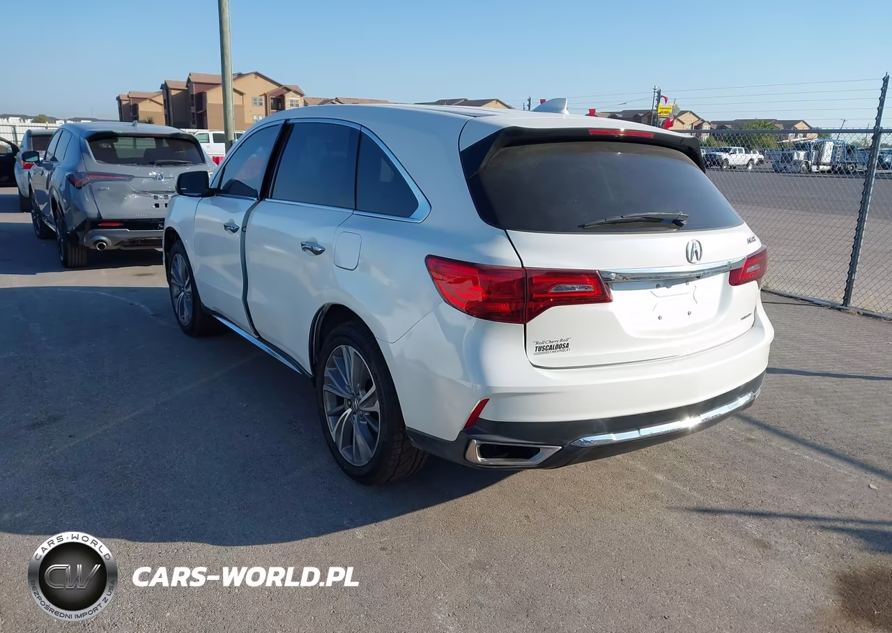 2018 Acura Mdx Technology Package Acurawatch Plus Pkg VIN:5J8YD4H50JL016618 - 3