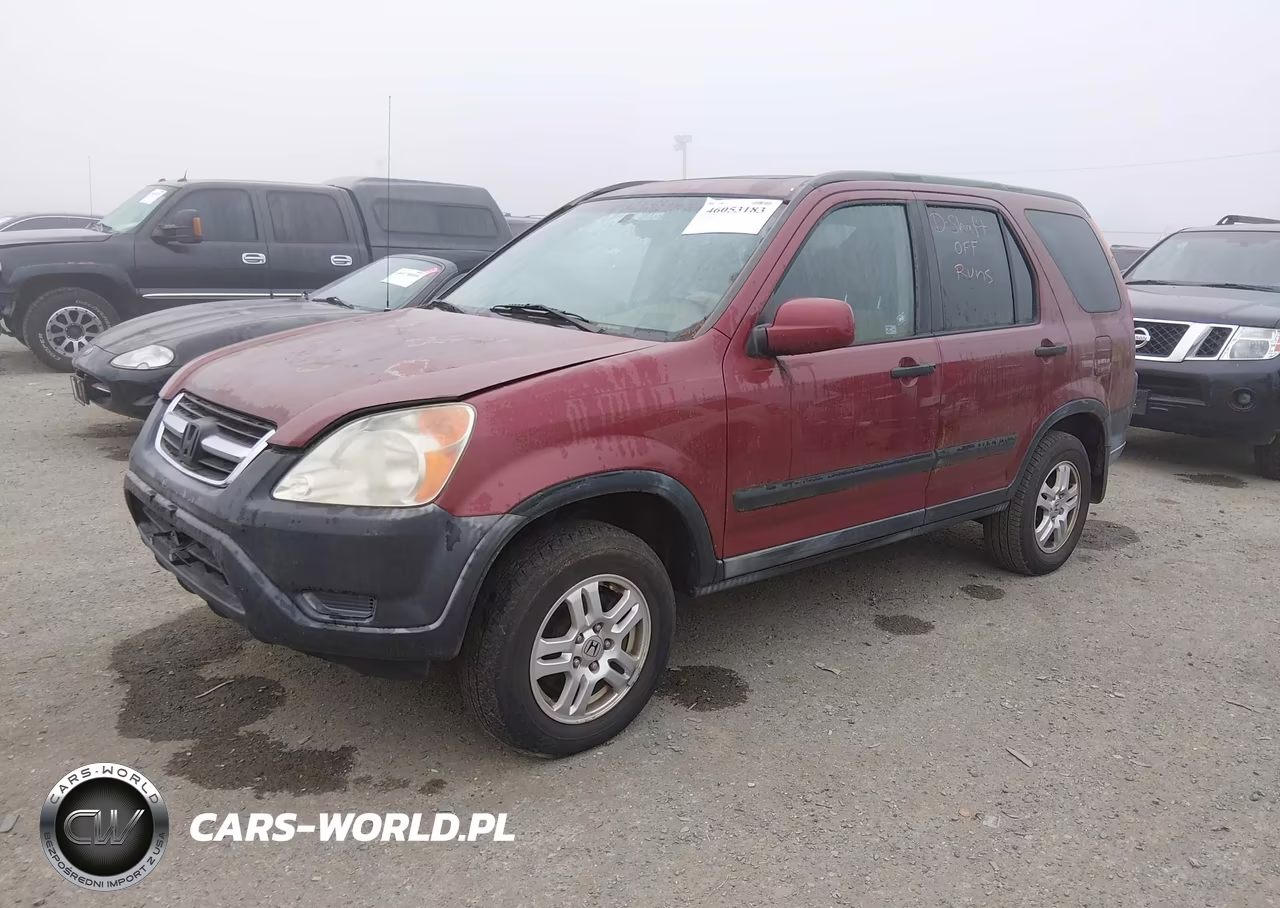 2002 Honda Cr-V Ex VIN:JHLRD78842C073990 - 2