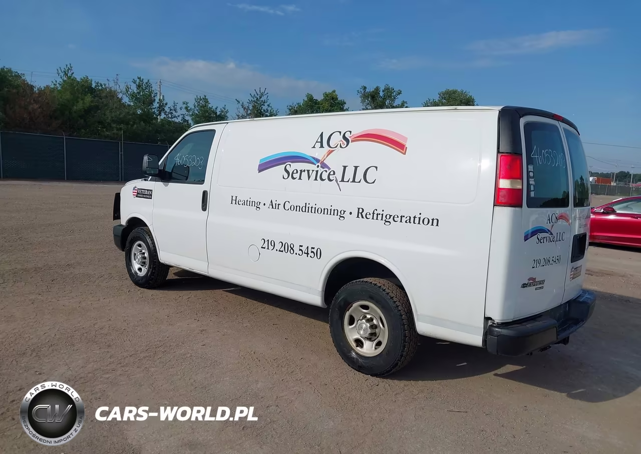 2014 Chevrolet Express 2500 Work Van VIN:1GCWGFBA3E1207319 - 3