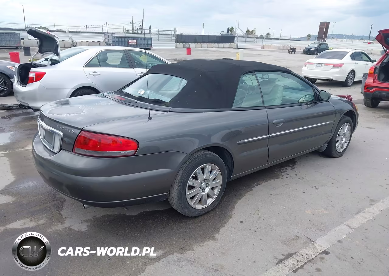 2004 Chrysler Sebring Limited VIN:1C3EL65RX4N413841 - 4