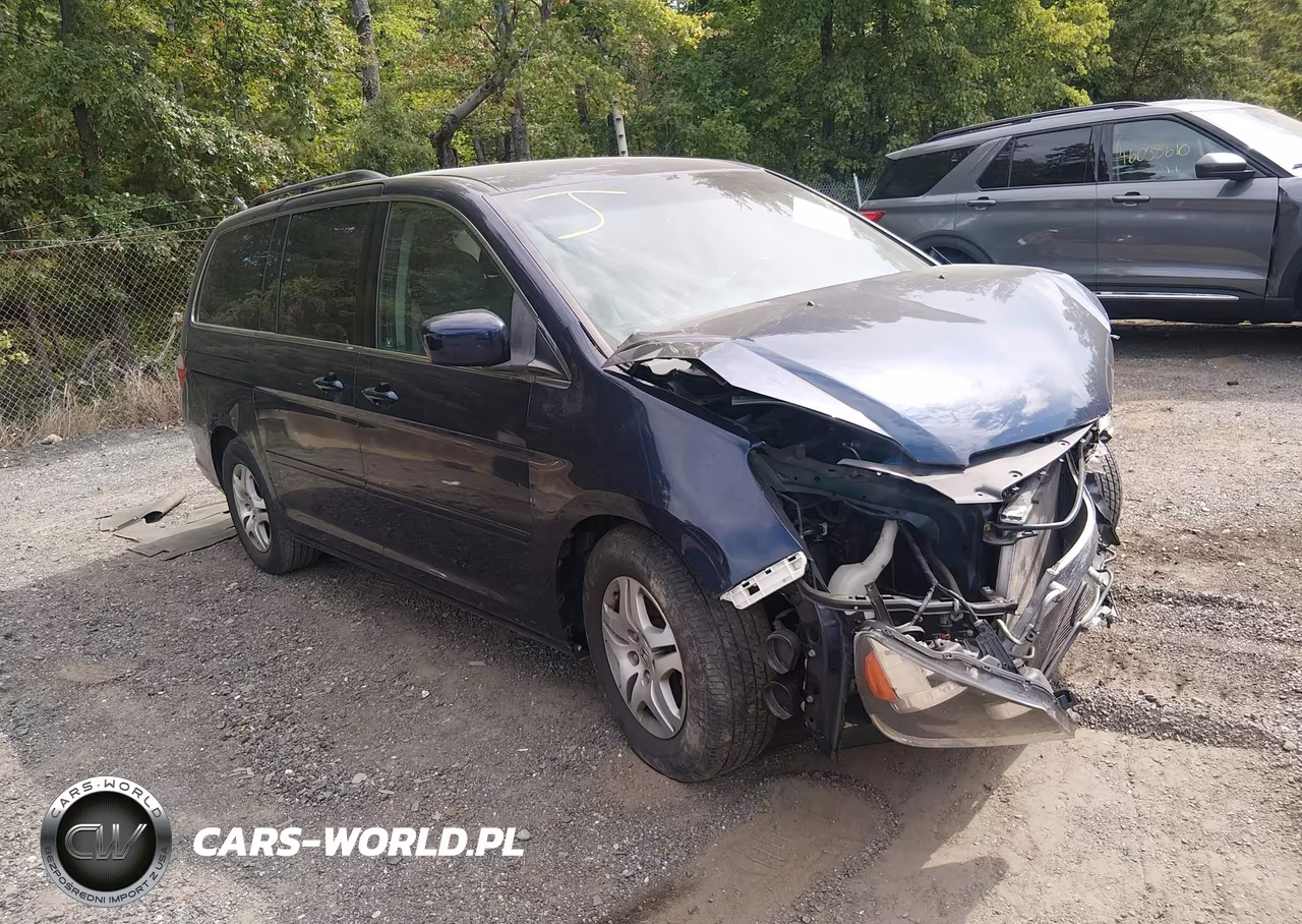 2007 Honda Odyssey Ex VIN:5FNRL38407B120707 - 1