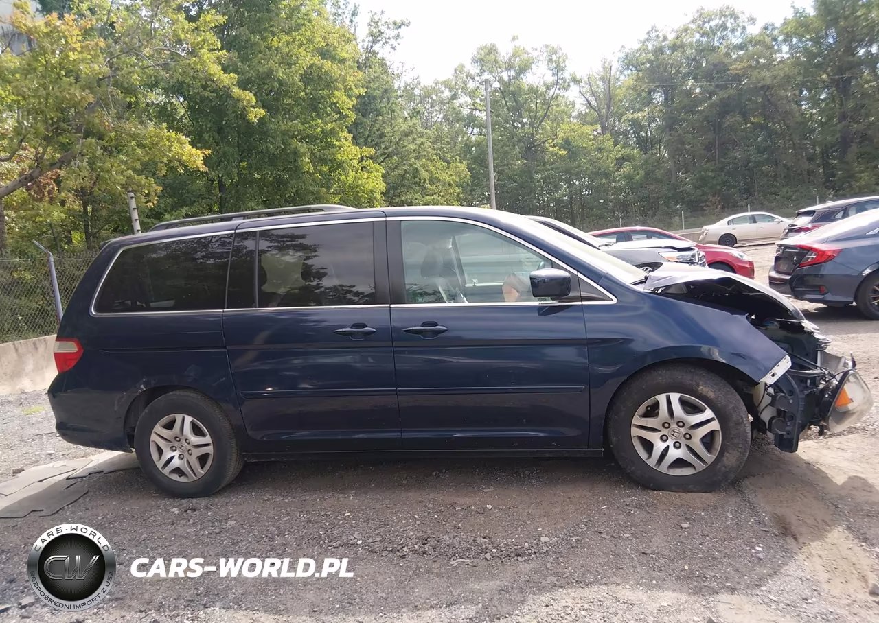 2007 Honda Odyssey Ex VIN:5FNRL38407B120707 - 12