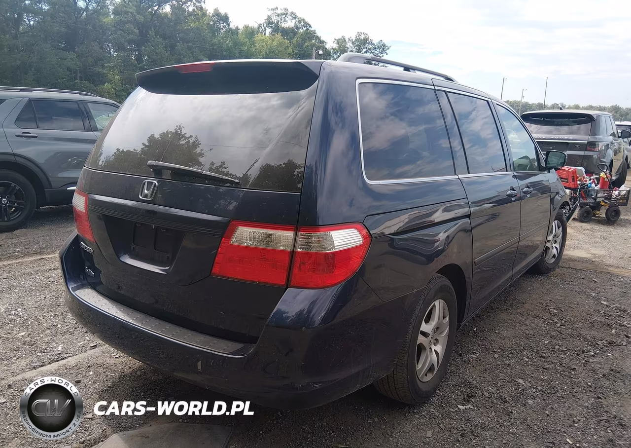 2007 Honda Odyssey Ex VIN:5FNRL38407B120707 - 4