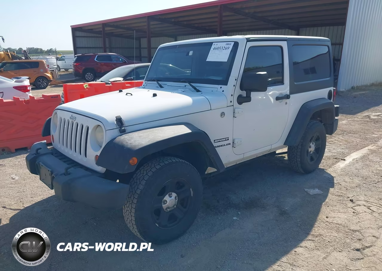 2012 Jeep Wrangler Sport VIN:1C4AJWAG2CL161324 - 2