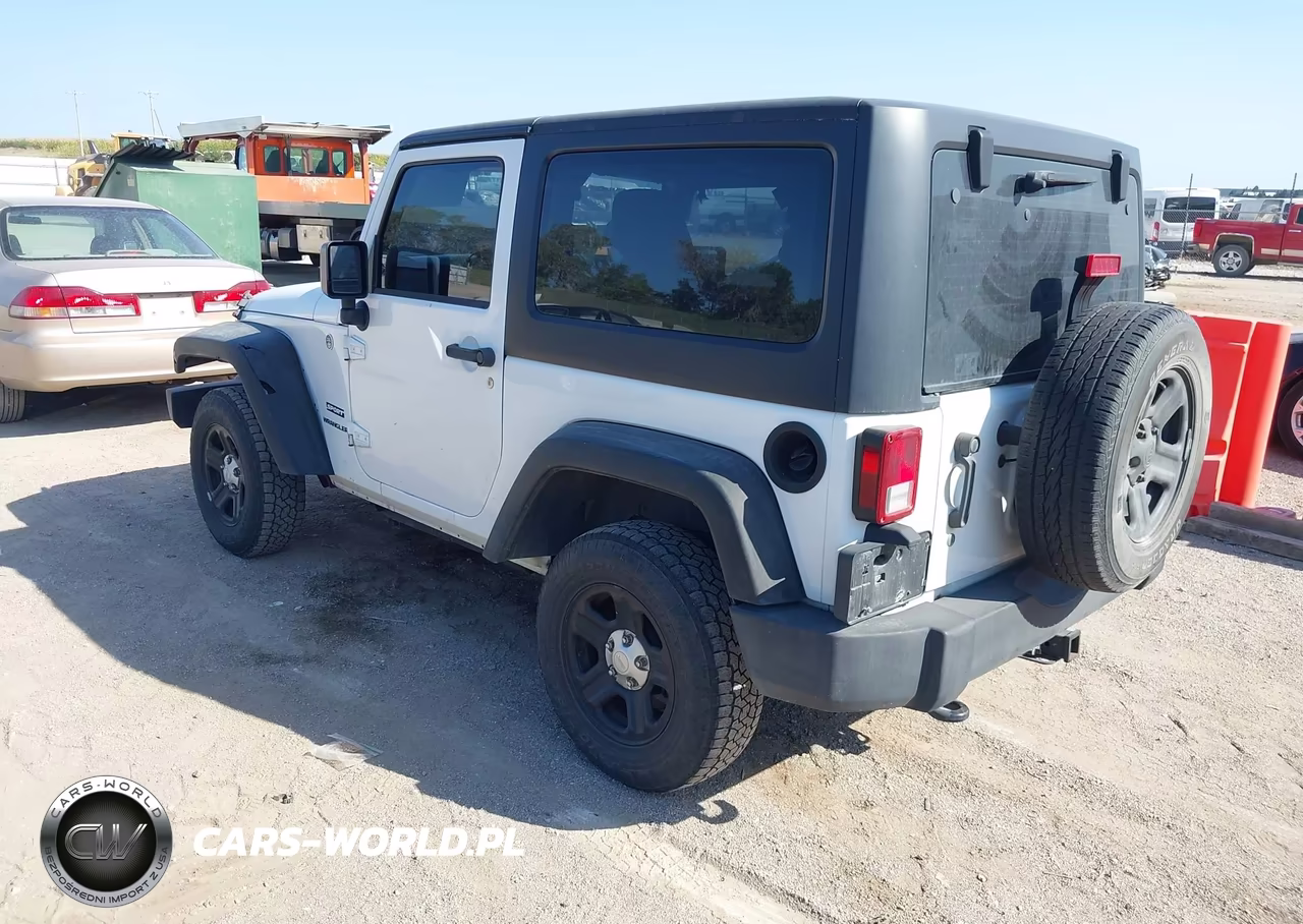 2012 Jeep Wrangler Sport VIN:1C4AJWAG2CL161324 - 3