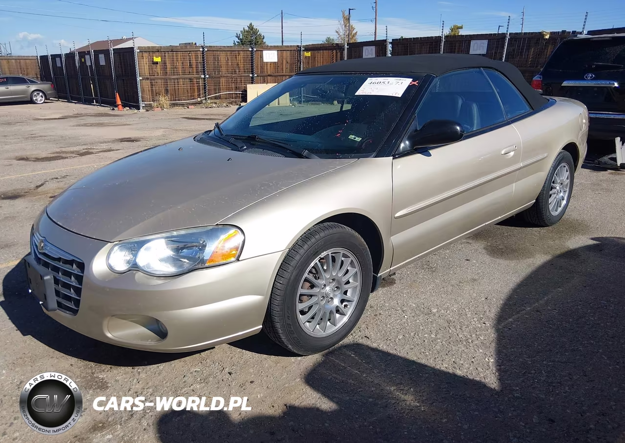 2005 Chrysler Sebring Touring VIN:1C3EL55R15N707835 - 2