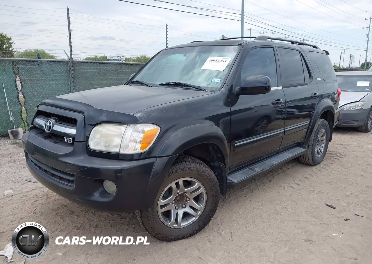 2005 Toyota Sequoia Sr5 V8 VIN:5TDZT34AX5S247193 - 2