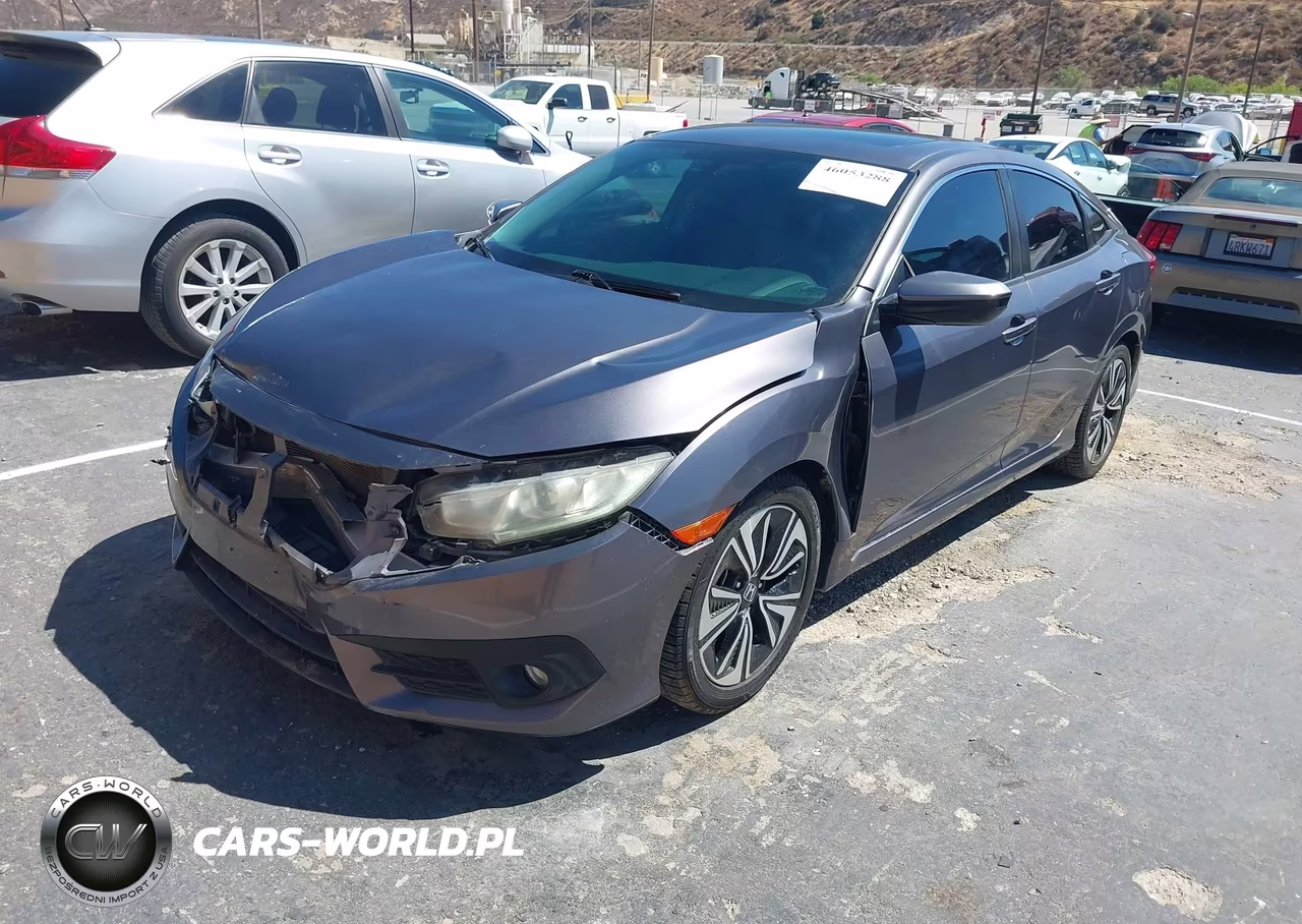 2016 Honda Civic Ex-T VIN:19XFC1F37GE216924 - 2