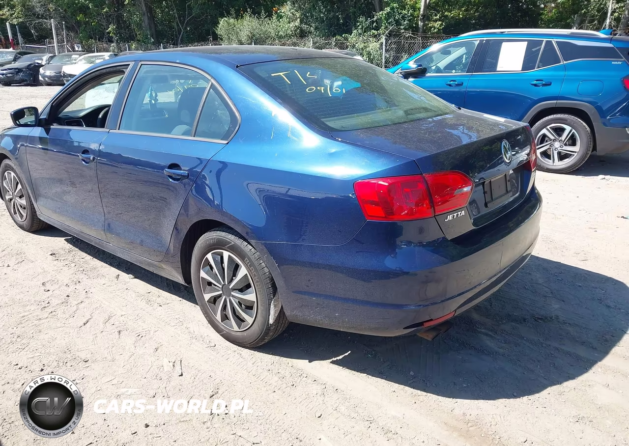 2014 Volkswagen Jetta 2.0L S VIN:3VW2K7AJ9EM376569 - 3