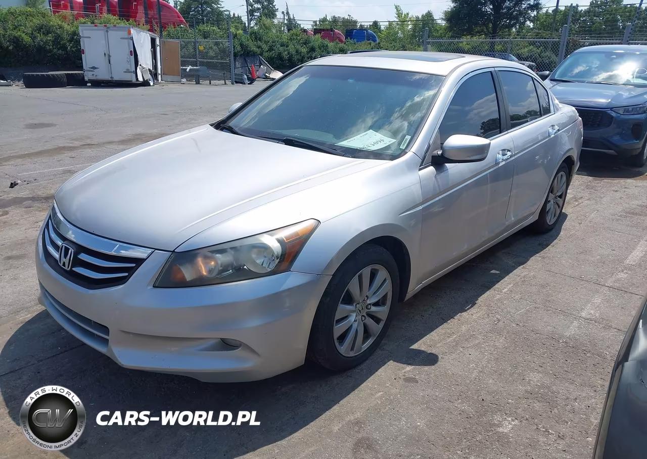 2011 Honda Accord 3.5 Ex-L VIN:1HGCP3F81BA011398 - 2