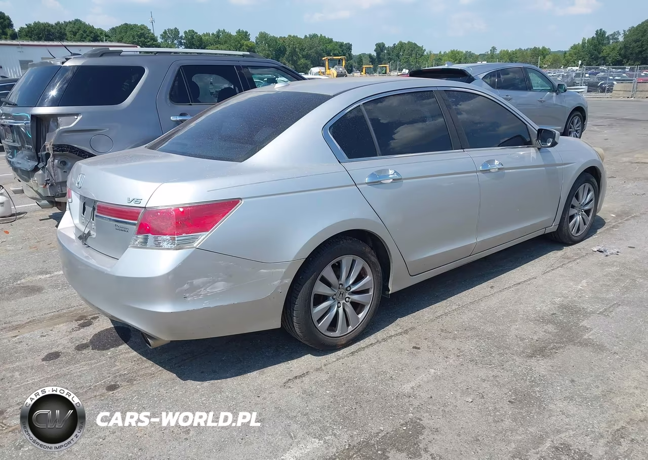2011 Honda Accord 3.5 Ex-L VIN:1HGCP3F81BA011398 - 4
