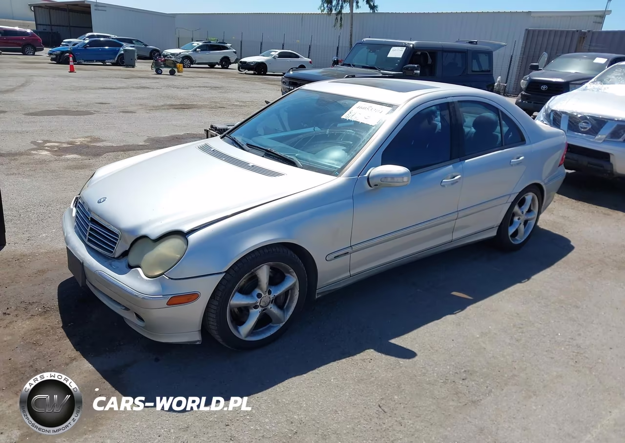 2004 Mercedes-Benz C 230 Kompressor Sport-Sport VIN:WDBRF40J94A626425 - 2