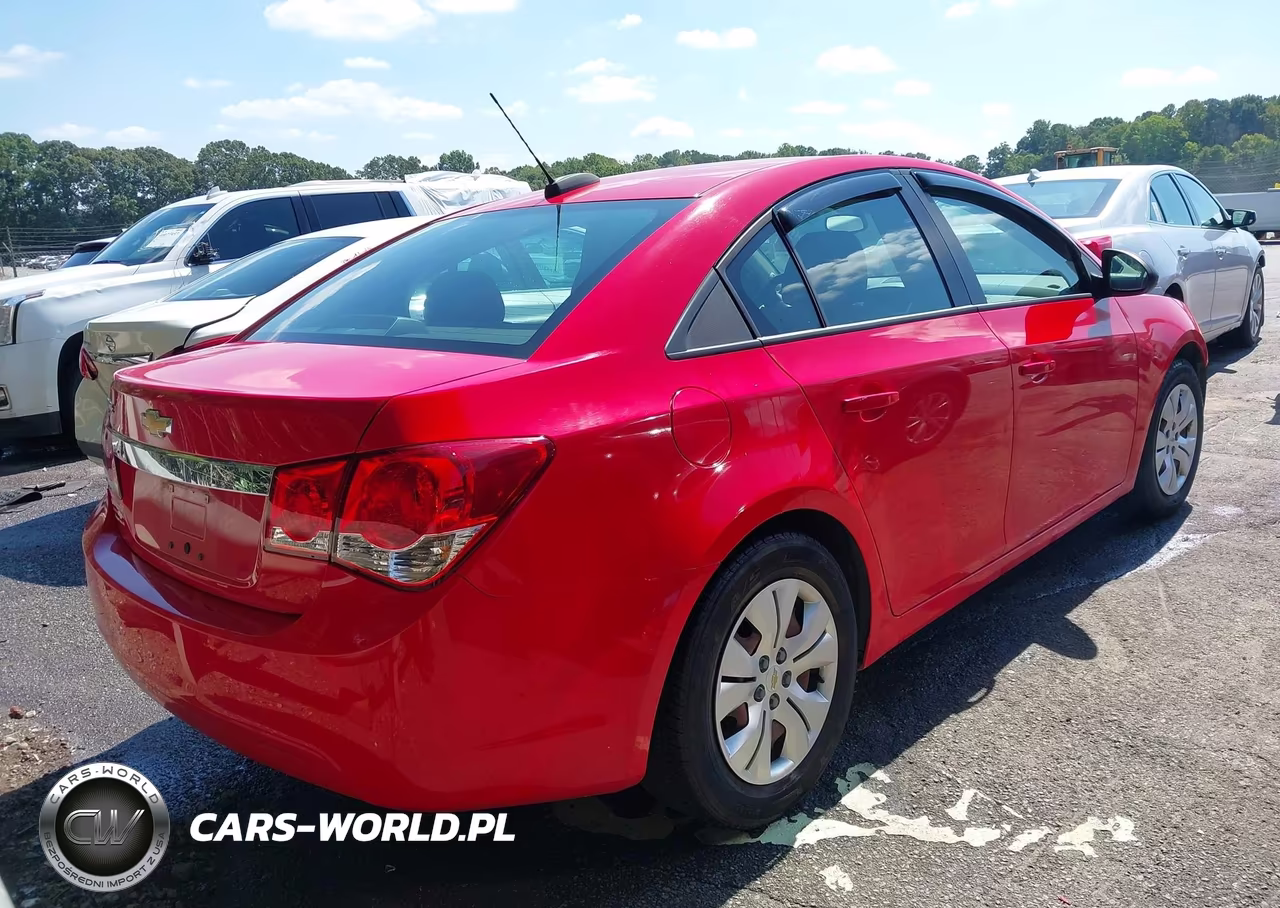 2015 Chevrolet Cruze Ls Auto VIN:1G1PA5SH9F7293160 - 4