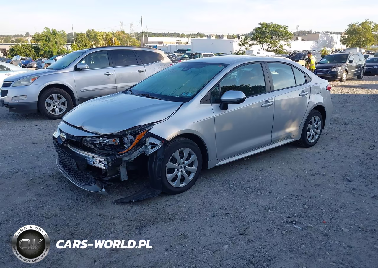 2020 Toyota Corolla Le VIN:5YFEPRAE8LP070307 - 2