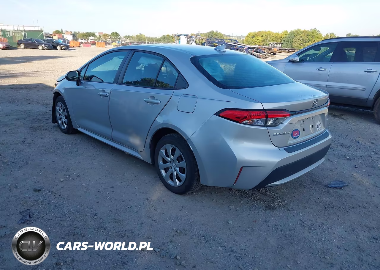 2020 Toyota Corolla Le VIN:5YFEPRAE8LP070307 - 3
