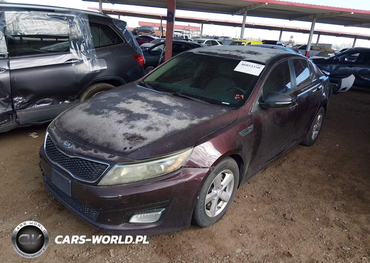 2015 Kia Optima Lx VIN:5XXGM4A73FG426567 - 2