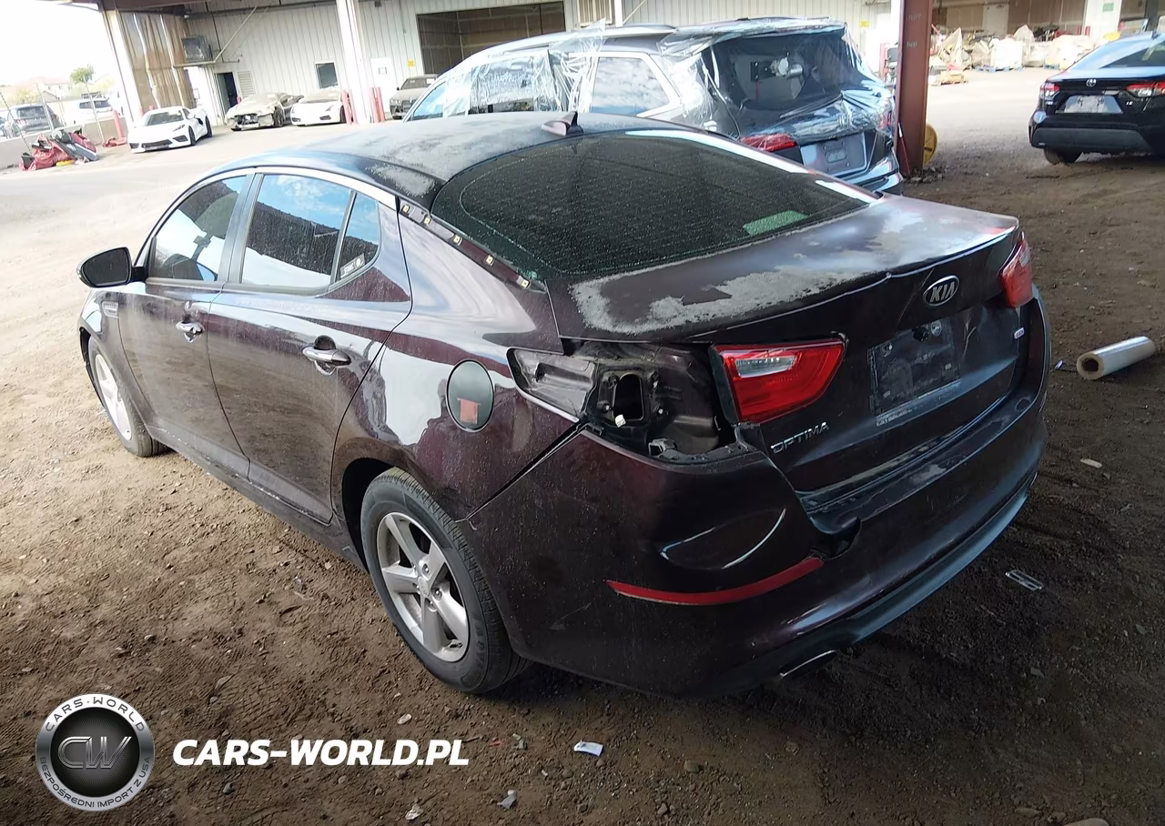 2015 Kia Optima Lx VIN:5XXGM4A73FG426567 - 3