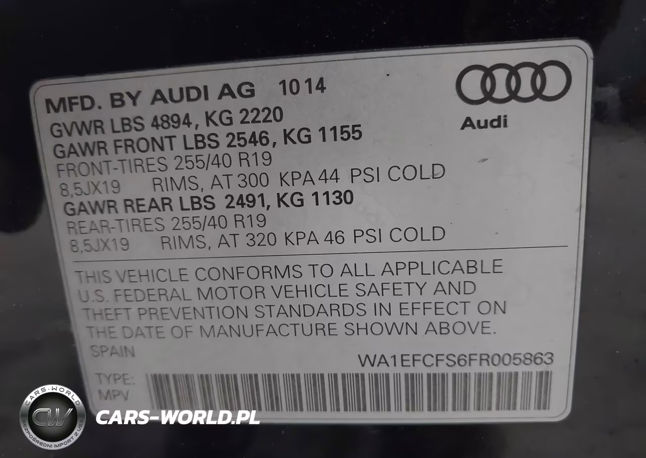 2015 Audi Q3 2.0T Premium Plus VIN:WA1EFCFS6FR005863 - 9