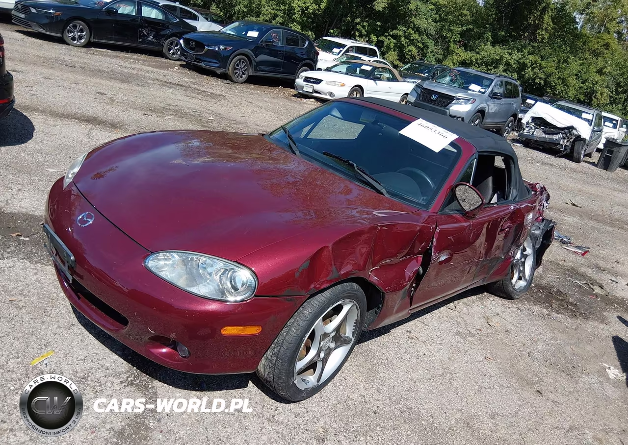 2003 Mazda Mx-5 Miata Cloth-Ls-Se-Shinsen VIN:JM1NB353530313246 - 2