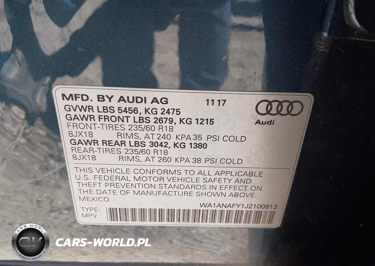 2018 Audi Q5 2.0T Premium-2.0T Tech Premium VIN:WA1ANAFY1J2100813 - 9