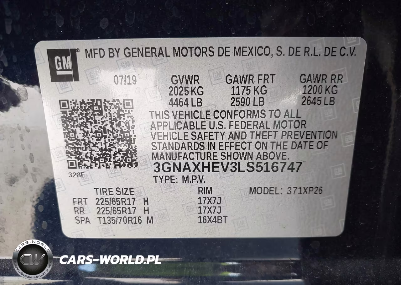 2020 Chevrolet Equinox Fwd Ls VIN:3GNAXHEV3LS516747 - 9