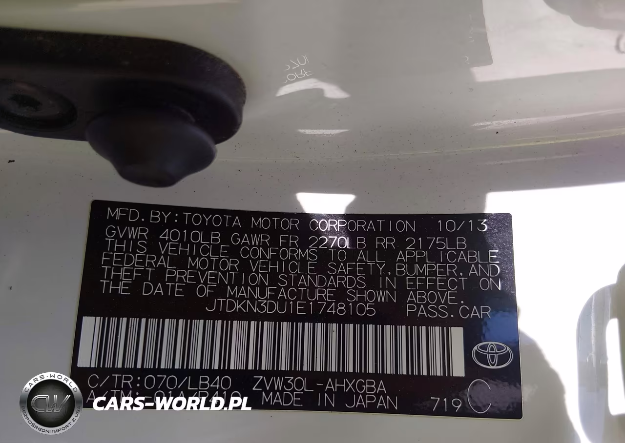 2014 Toyota Prius Four VIN:JTDKN3DU1E1748105 - 9