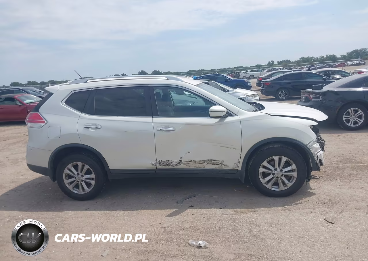 2016 Nissan Rogue Sv VIN:KNMAT2MVXGP701045 - 14