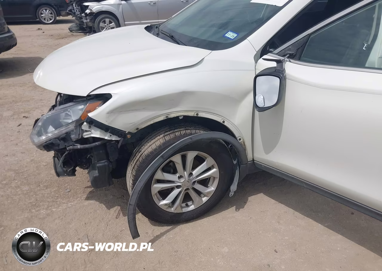 2016 Nissan Rogue Sv VIN:KNMAT2MVXGP701045 - 6