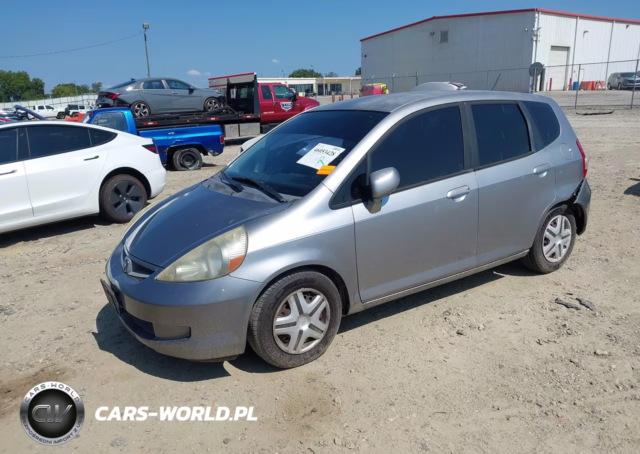 2007 Honda Fit VIN:JHMGD38447S065183 - 2