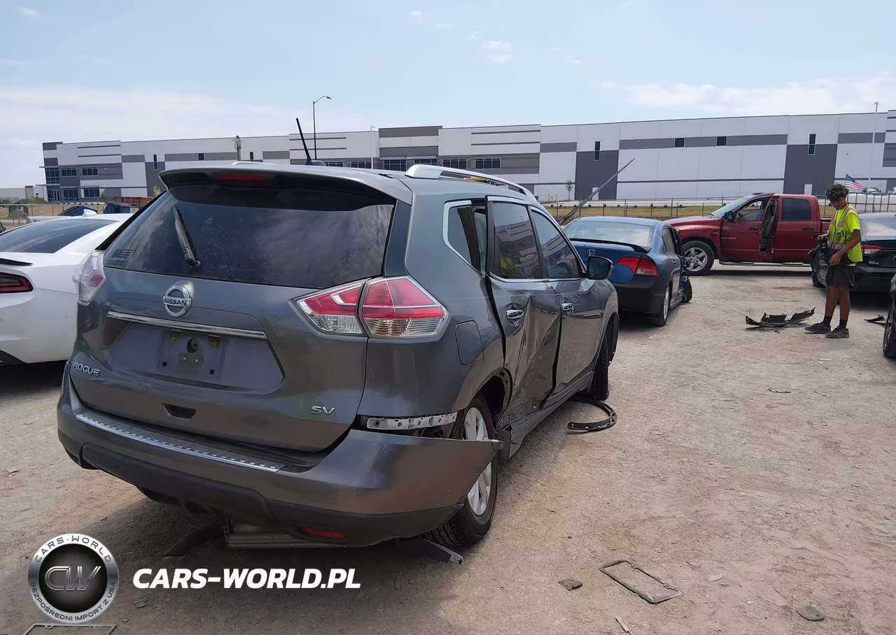 2016 Nissan Rogue Sv VIN:KNMAT2MT5GP606343 - 4