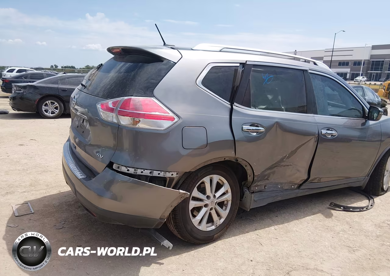 2016 Nissan Rogue Sv VIN:KNMAT2MT5GP606343 - 6