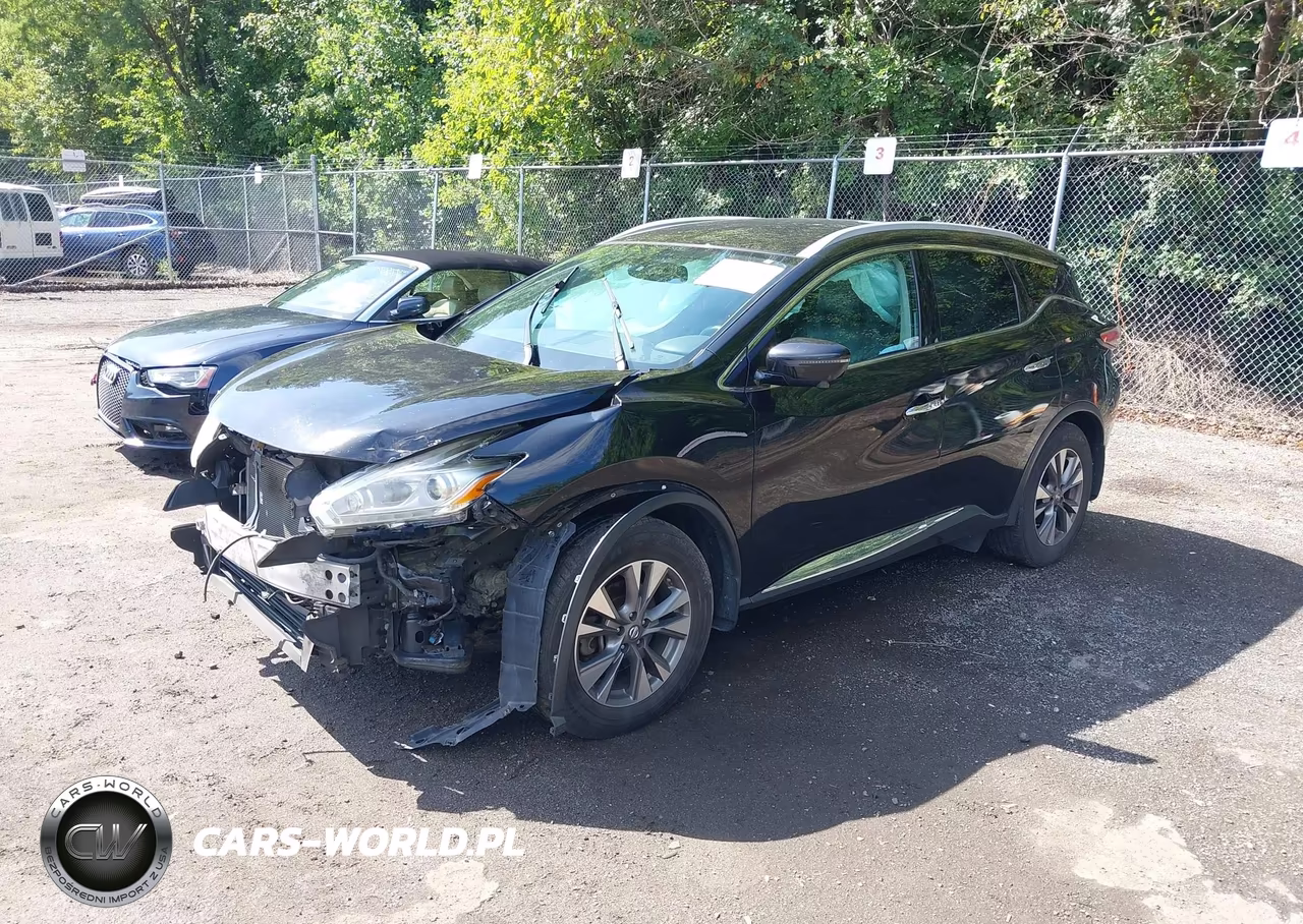 2017 Nissan Murano Sl VIN:5N1AZ2MH9HN110576 - 2