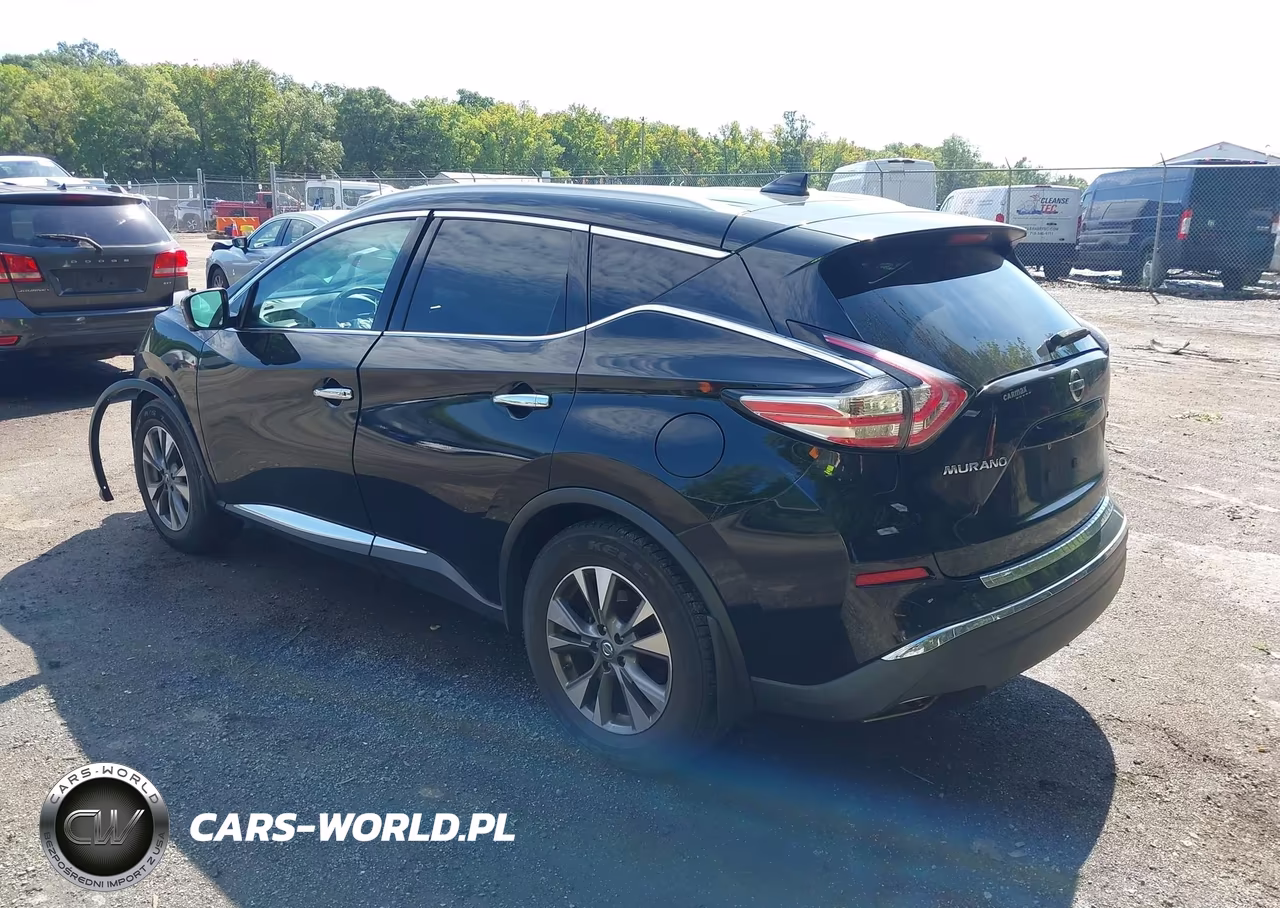 2017 Nissan Murano Sl VIN:5N1AZ2MH9HN110576 - 3