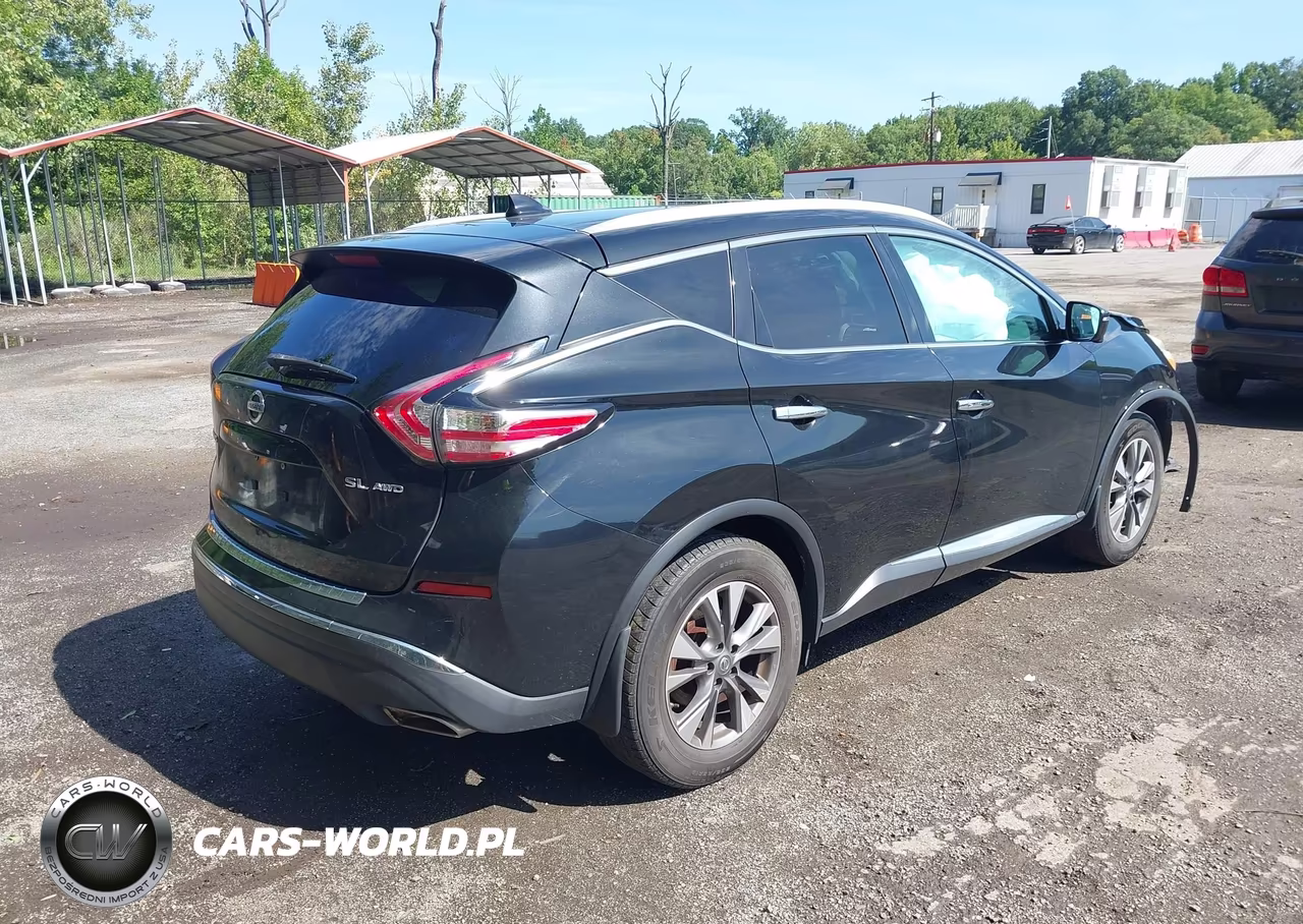 2017 Nissan Murano Sl VIN:5N1AZ2MH9HN110576 - 4