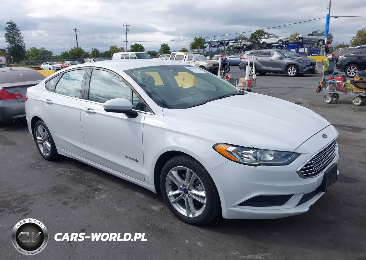 2018 Ford Fusion Hybrid S VIN:3FA6P0UU7JR125412 - 1
