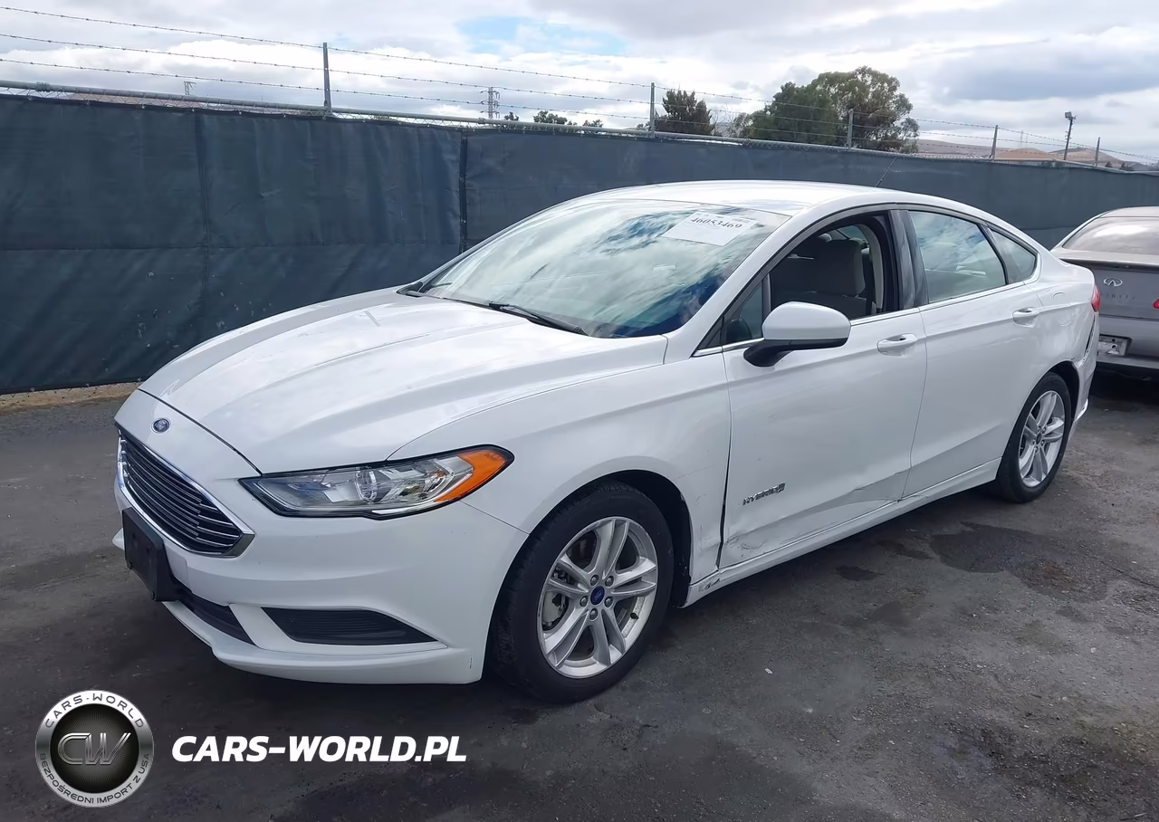2018 Ford Fusion Hybrid S VIN:3FA6P0UU7JR125412 - 2