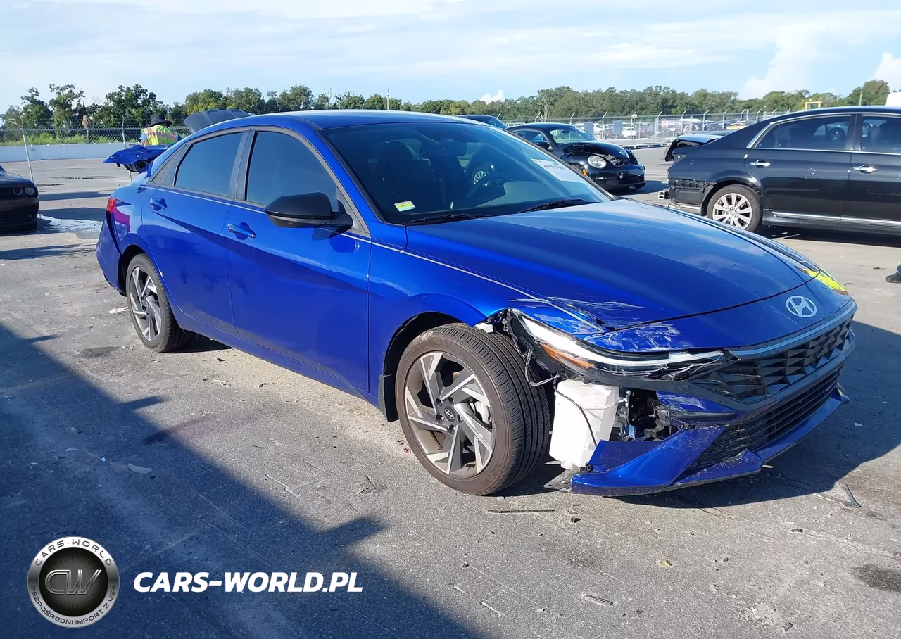 2025 Hyundai Elantra Sel Sport VIN:KMHLM4DG3SU020606 - 1