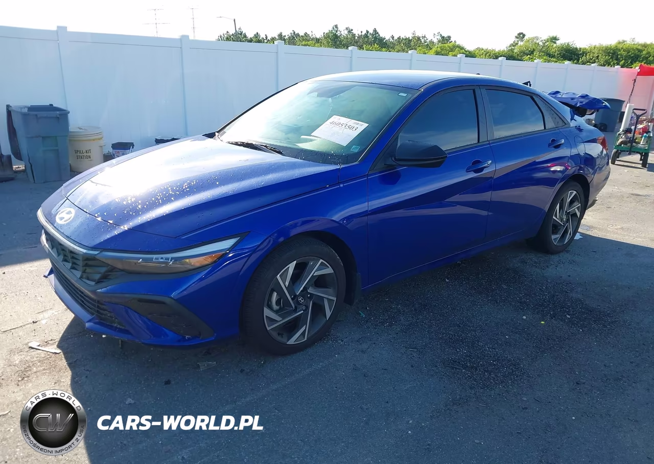 2025 Hyundai Elantra Sel Sport VIN:KMHLM4DG3SU020606 - 2