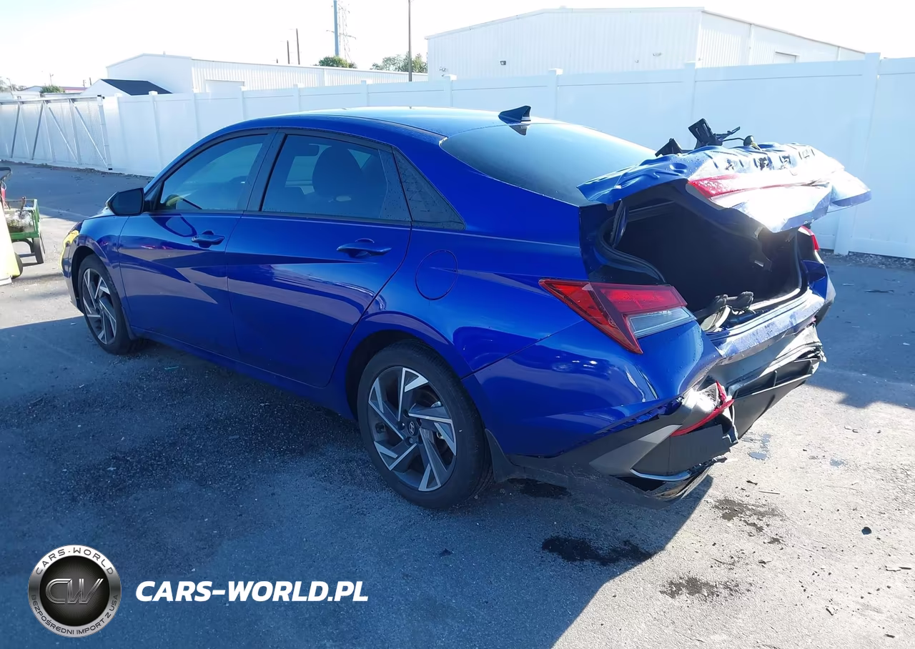 2025 Hyundai Elantra Sel Sport VIN:KMHLM4DG3SU020606 - 3
