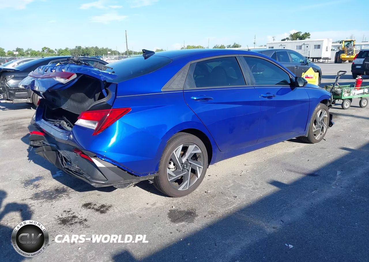 2025 Hyundai Elantra Sel Sport VIN:KMHLM4DG3SU020606 - 4