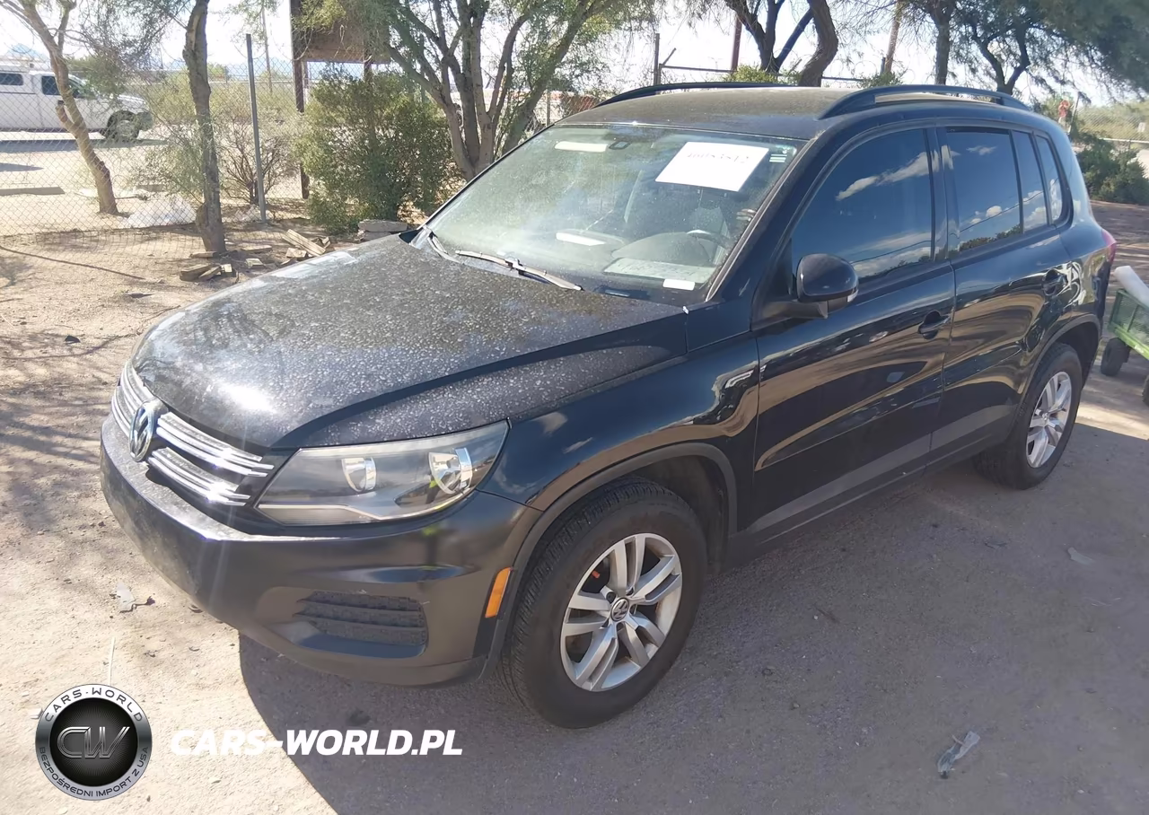 2016 Volkswagen Tiguan S VIN:WVGBV7AX2GW529077 - 2