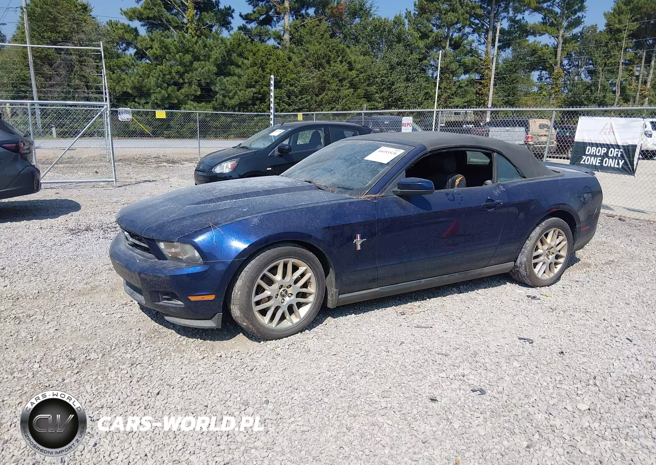 2012 Ford Mustang V6 Premium VIN:1ZVBP8EM0C5255301 - 2