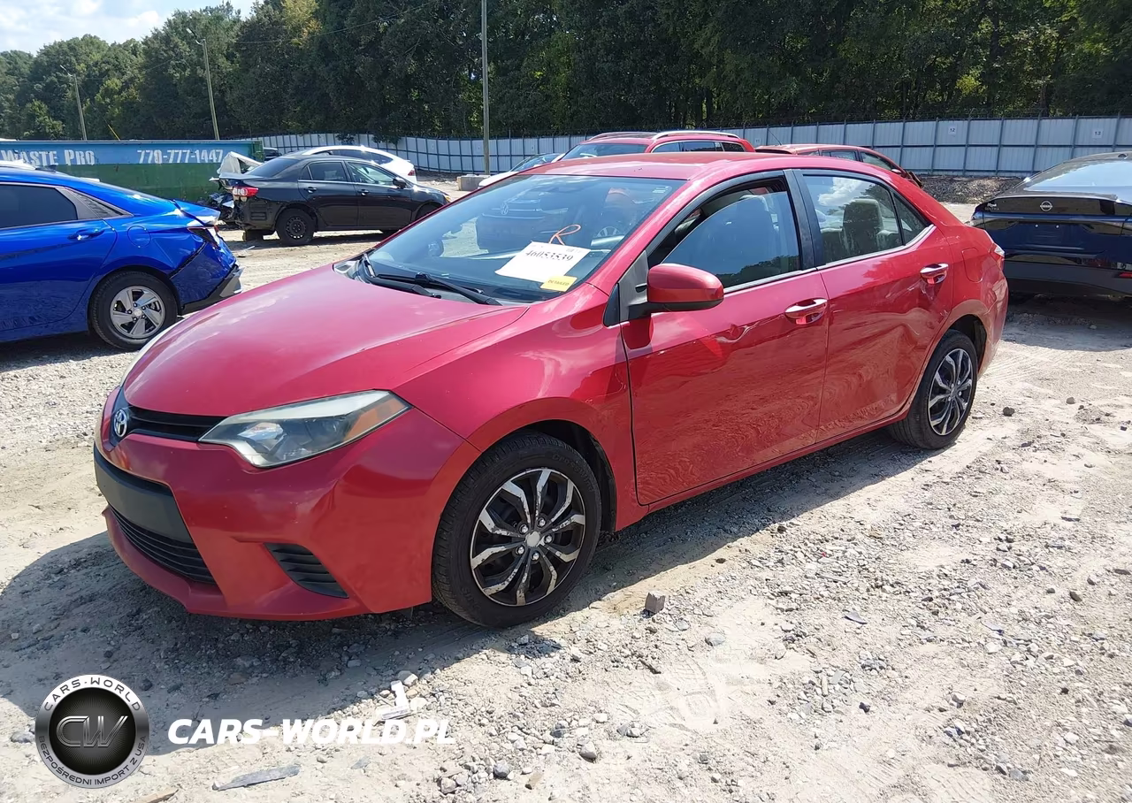 2014 Toyota Corolla Le VIN:2T1BURHE3EC194425 - 2